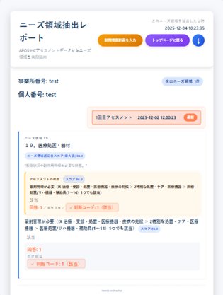 家族情報画面説明画像